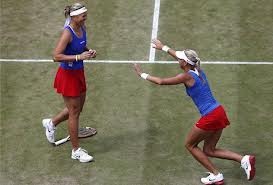 Lucie Hradecká a Andrea Hlaváčkova